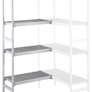 HYLLA.HÖRN I ALUM.-POLYETEN.373X1188MM