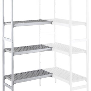 HYLLA.HÖRN I ALUM.-POLYETEN.373X1276MM