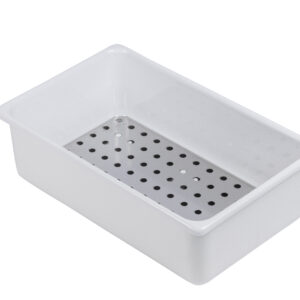 PLAST KANTIN GN 1/1 MED DUBBEL BOTTEN