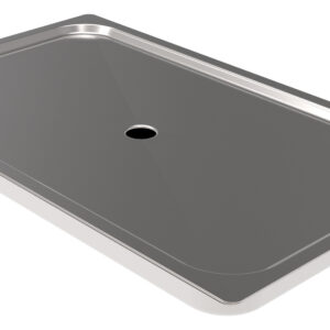 BLECK FÖR FETTUPPSAMLING, 100MM DJUP